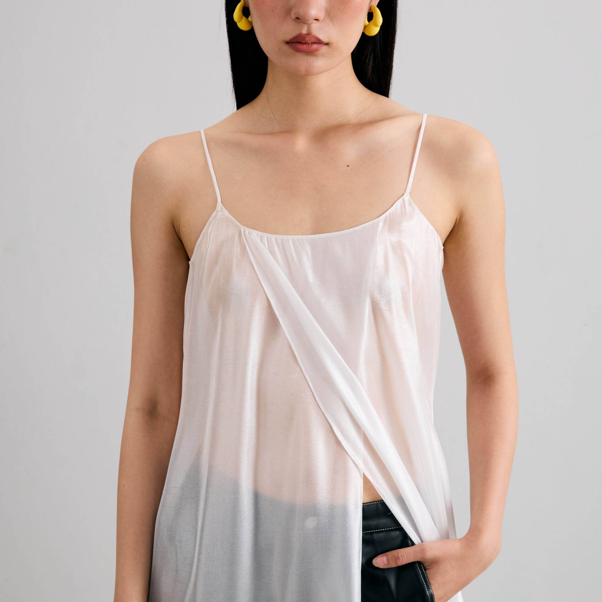 SILK MAXI DRESS FW24 Cross