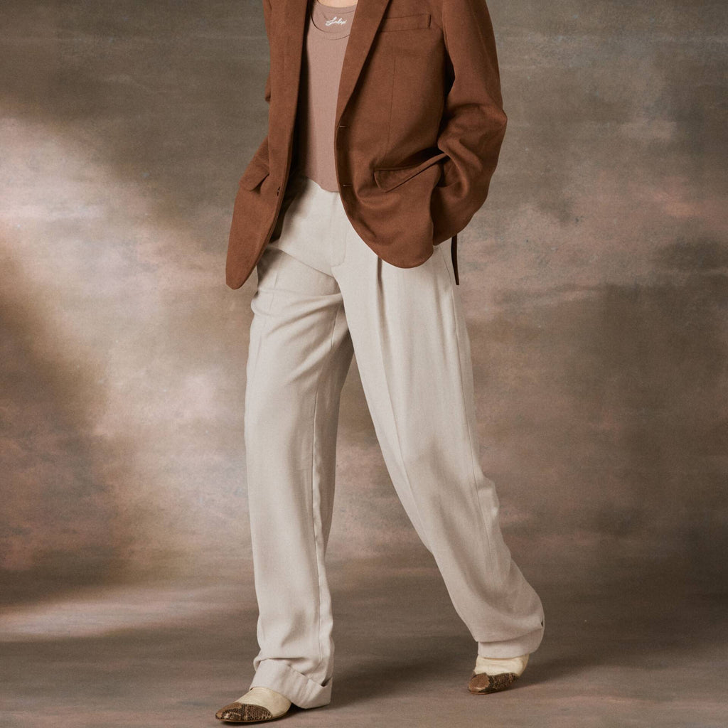 PANTS PF24 CUFF Mid-Rise (Light Wool Fabric)