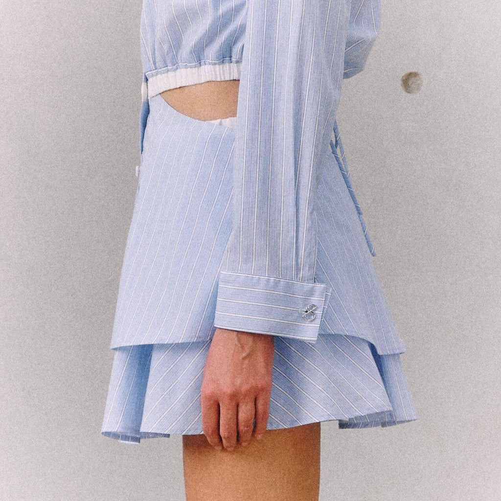 MINI SKIRT SS25 Stripe (With Undershorts)