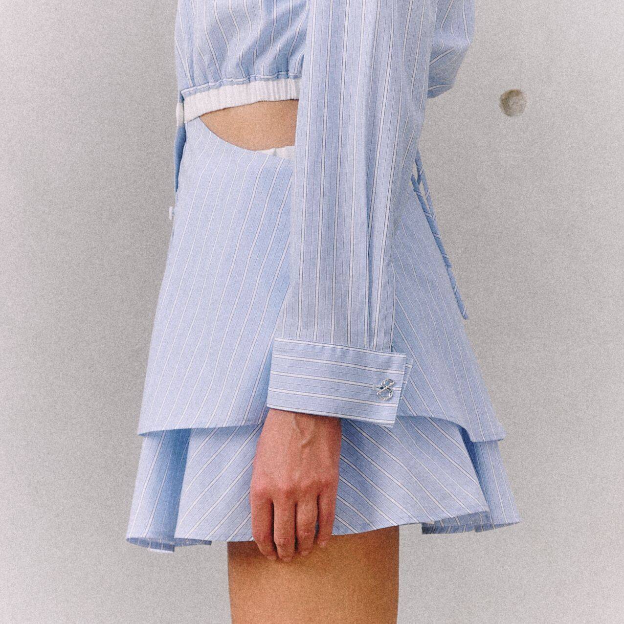 MINI SKIRT SS25 Stripe (With Undershorts)