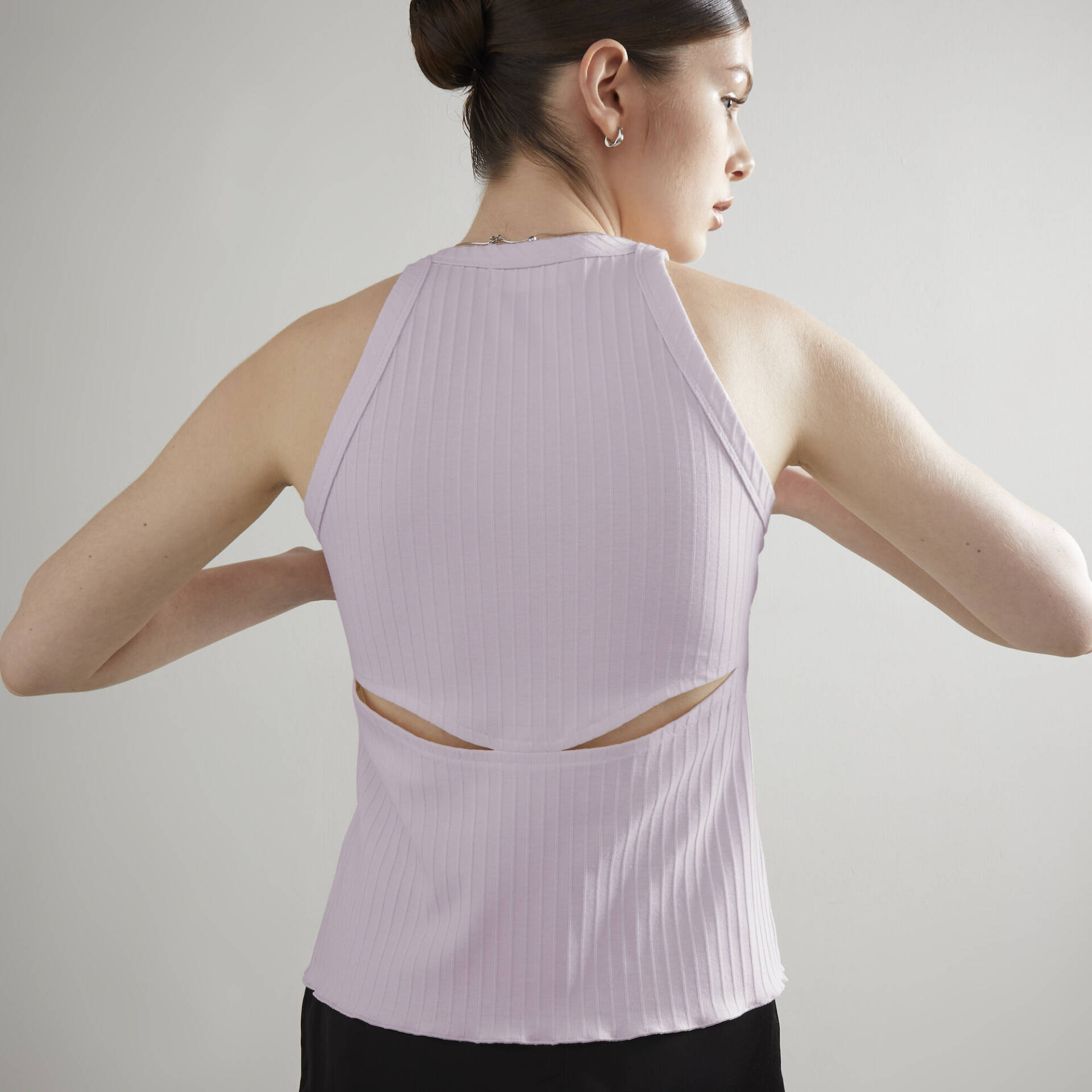 TANK PF23 Top Back Slit Light Purple
