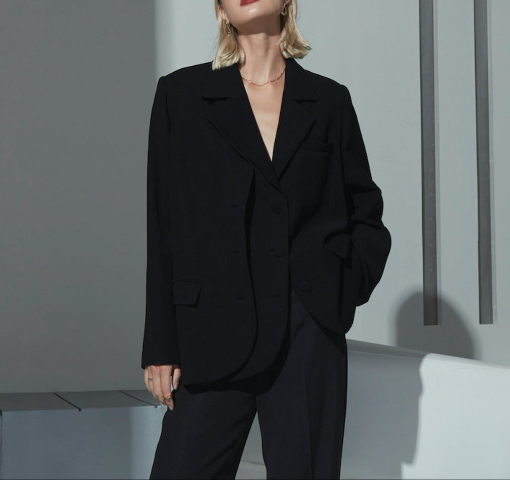 BLAZER02 leather black