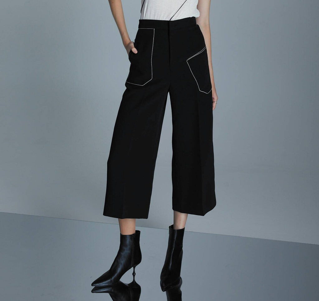 E-DITED Culottes Black