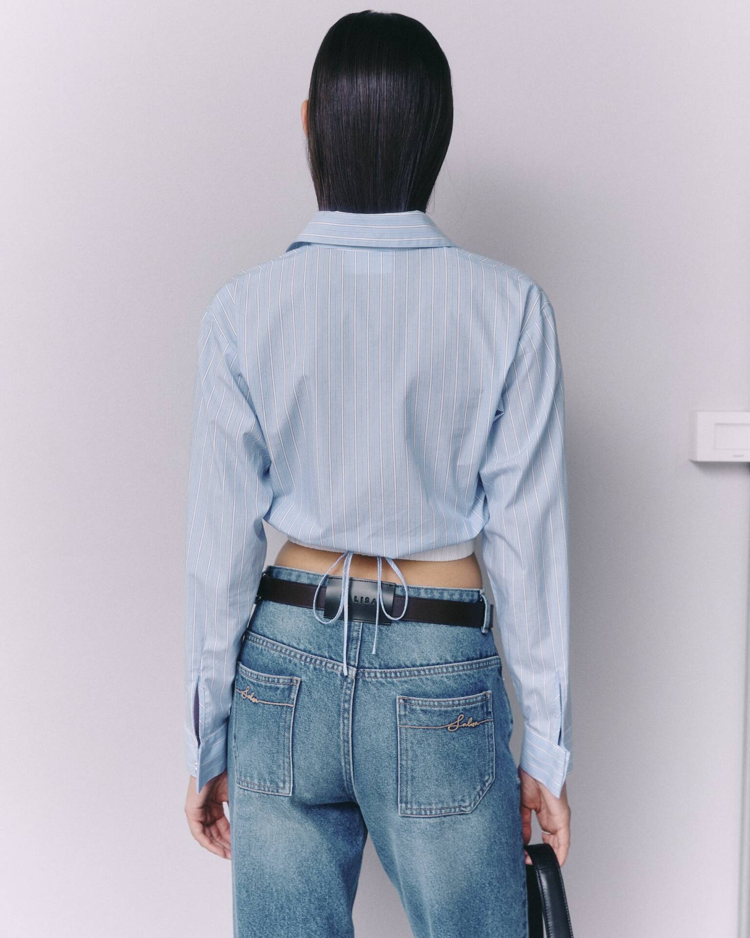 MONICA BOYFRIEND JEANS Mid-Rise Indigo Blue