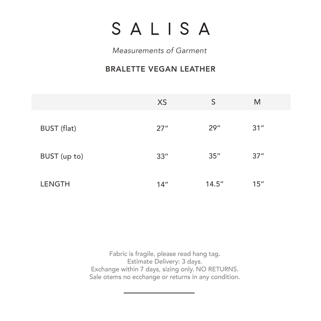 BRALETTE Vegan Leather