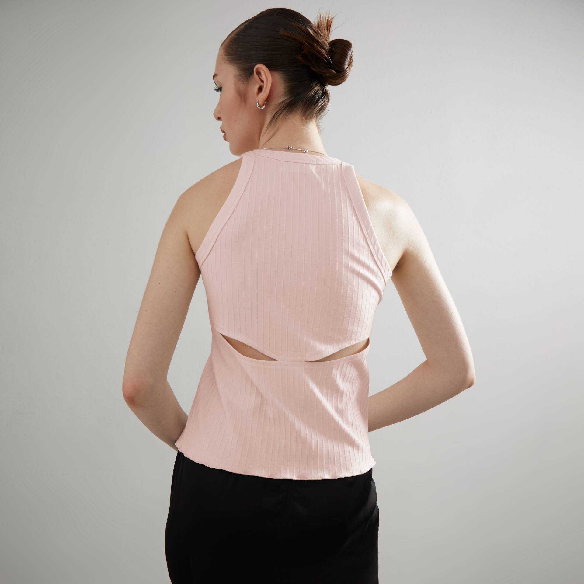 TANK PF23 Top Back Slit Blush