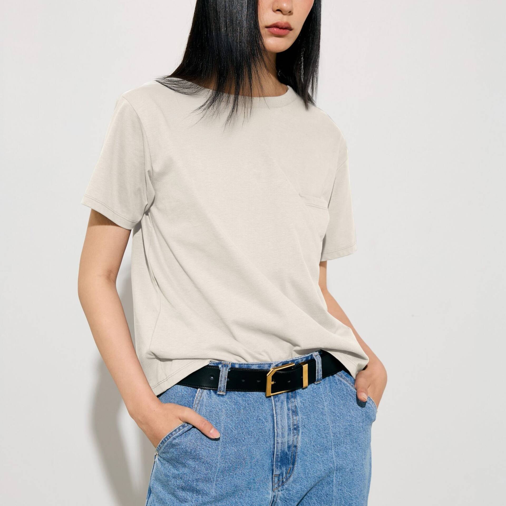 Unisex Oversized T-SHIRT DART POCKET FW24