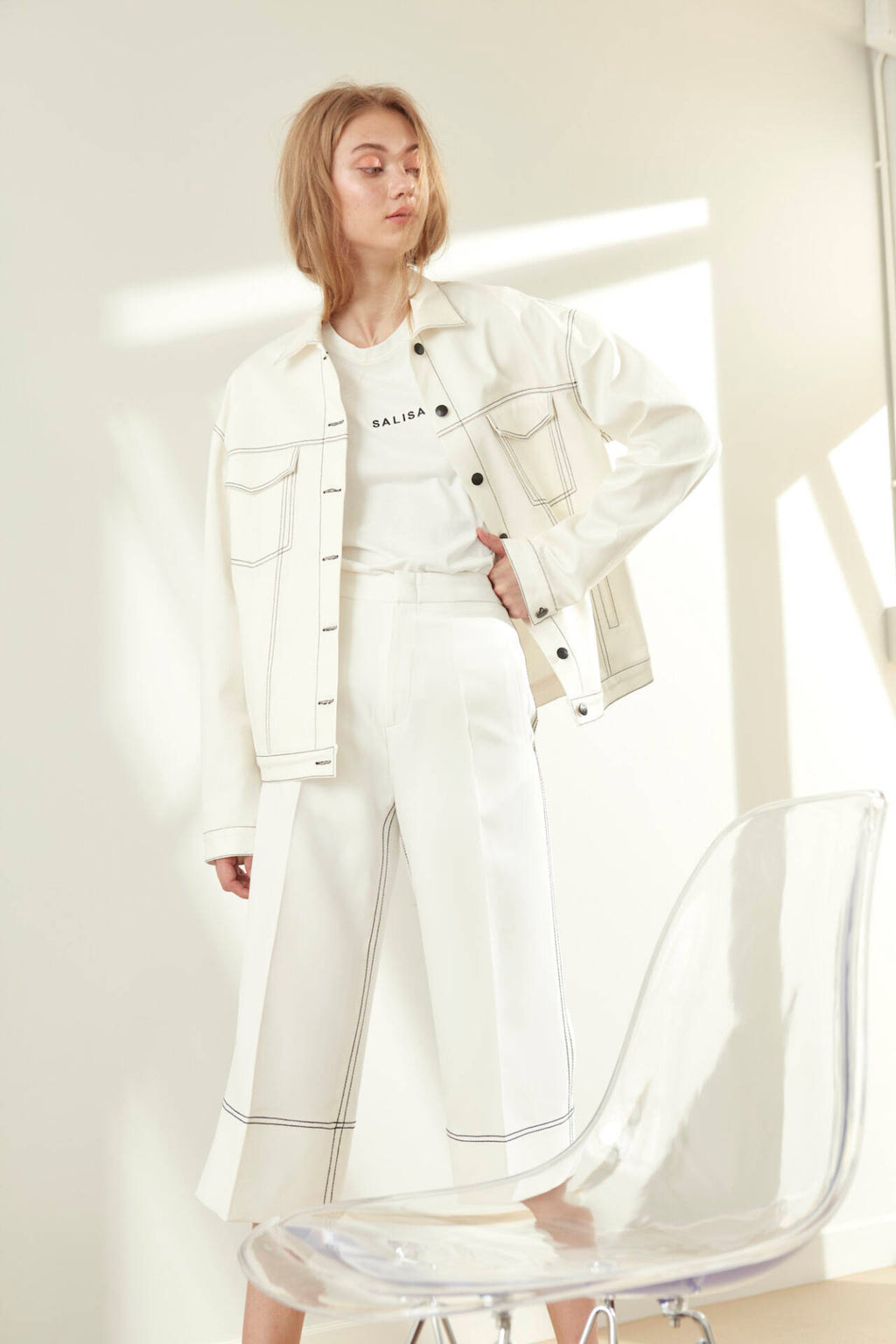 E Culottes White