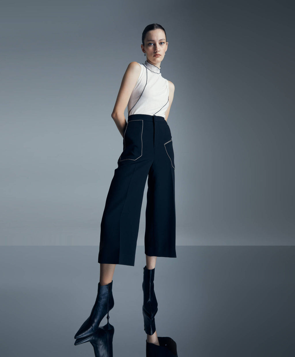 E-DITED Culottes Black