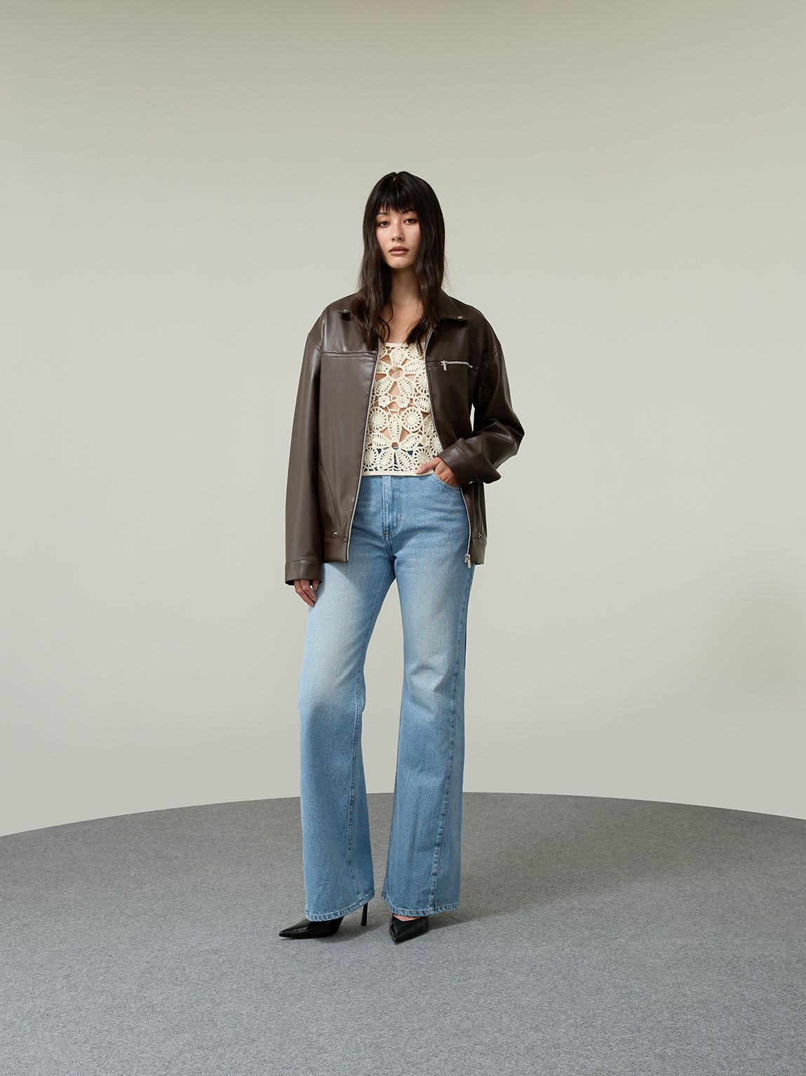 Oversized JACKET SS26 Vegan Leather