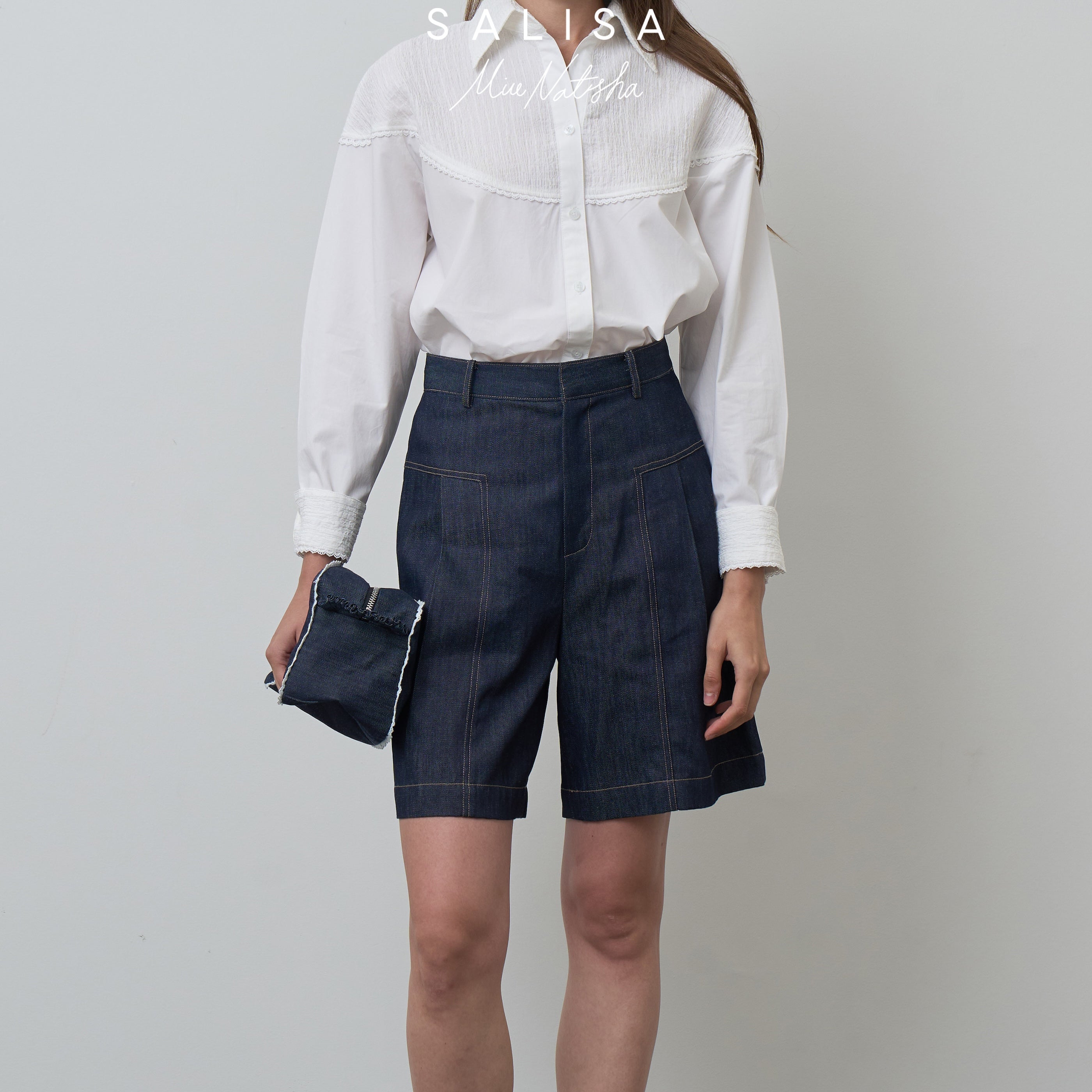 DENIM SHORTS MN FW26