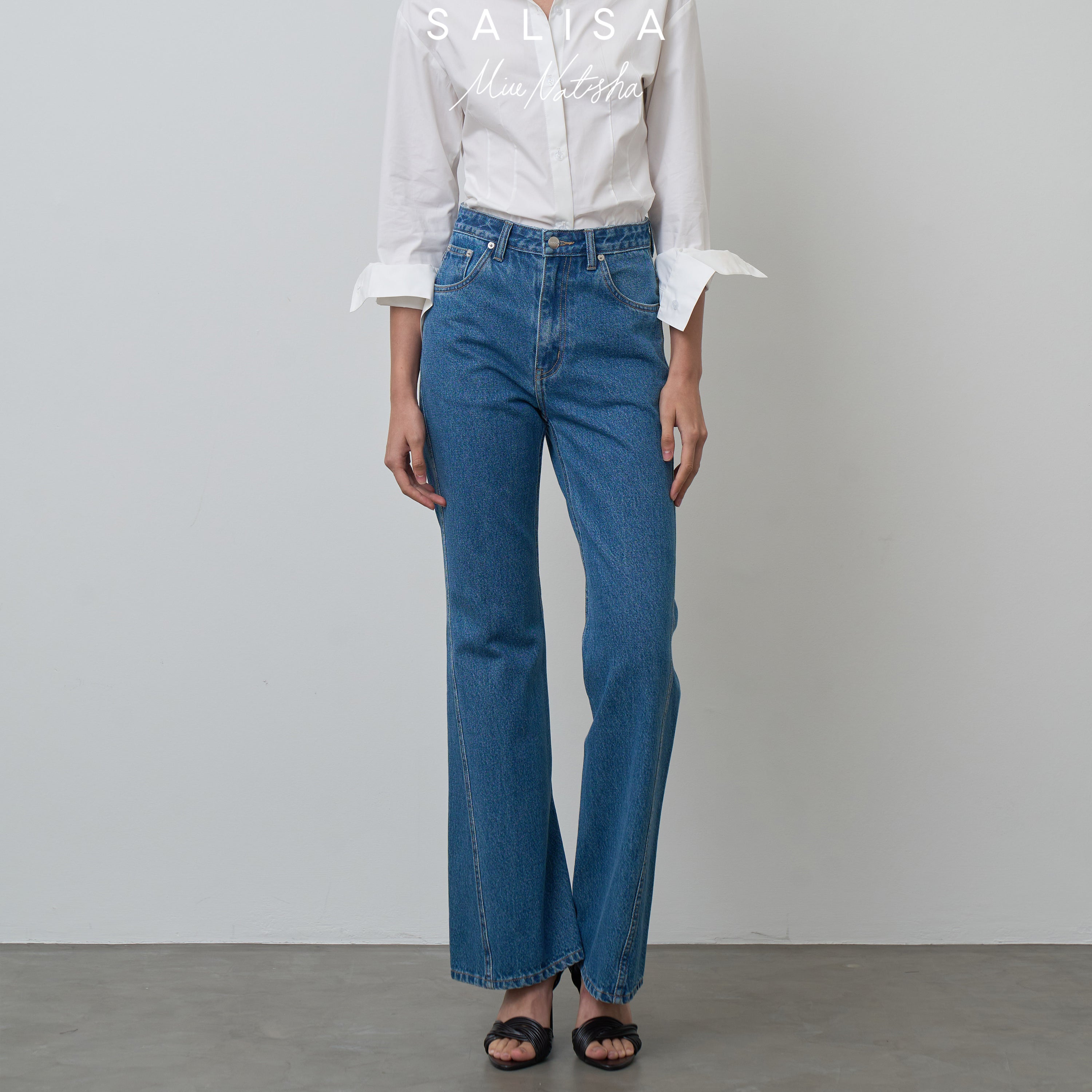 TWIST FLARE JEANS MN FW26
