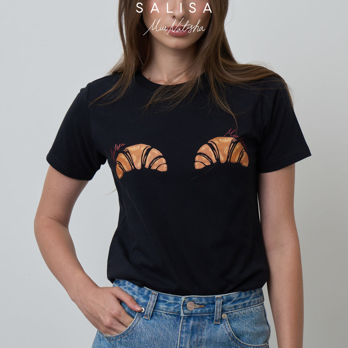 T-SHIRT CROISSANT MN FW26 Baby Fit