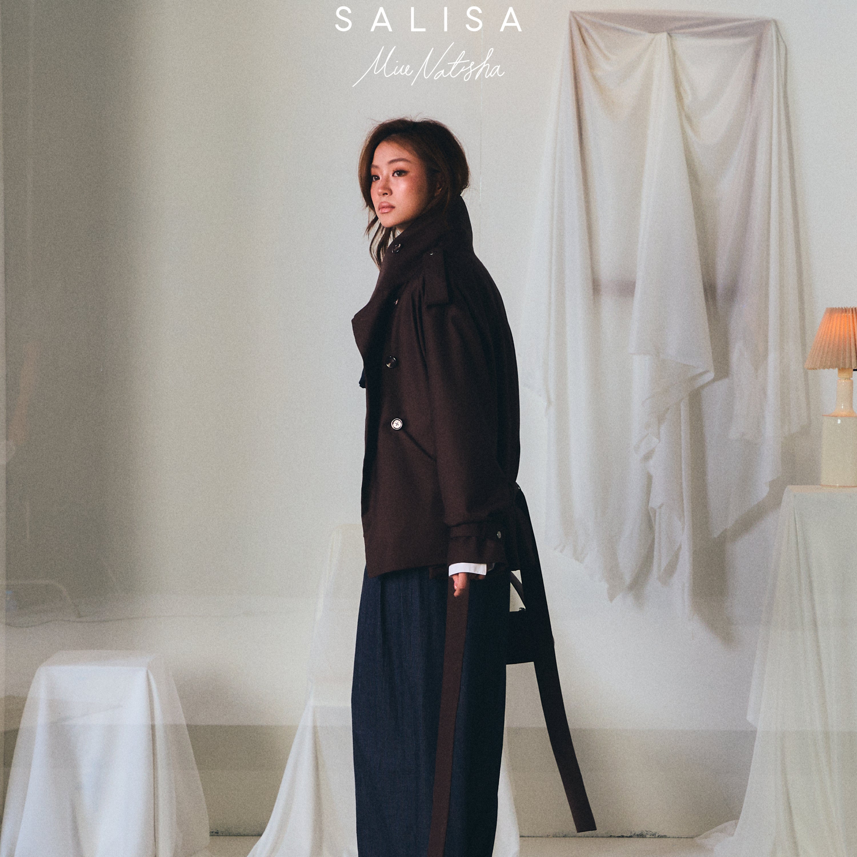 TRENCH MN COAT CROPPED FW26
