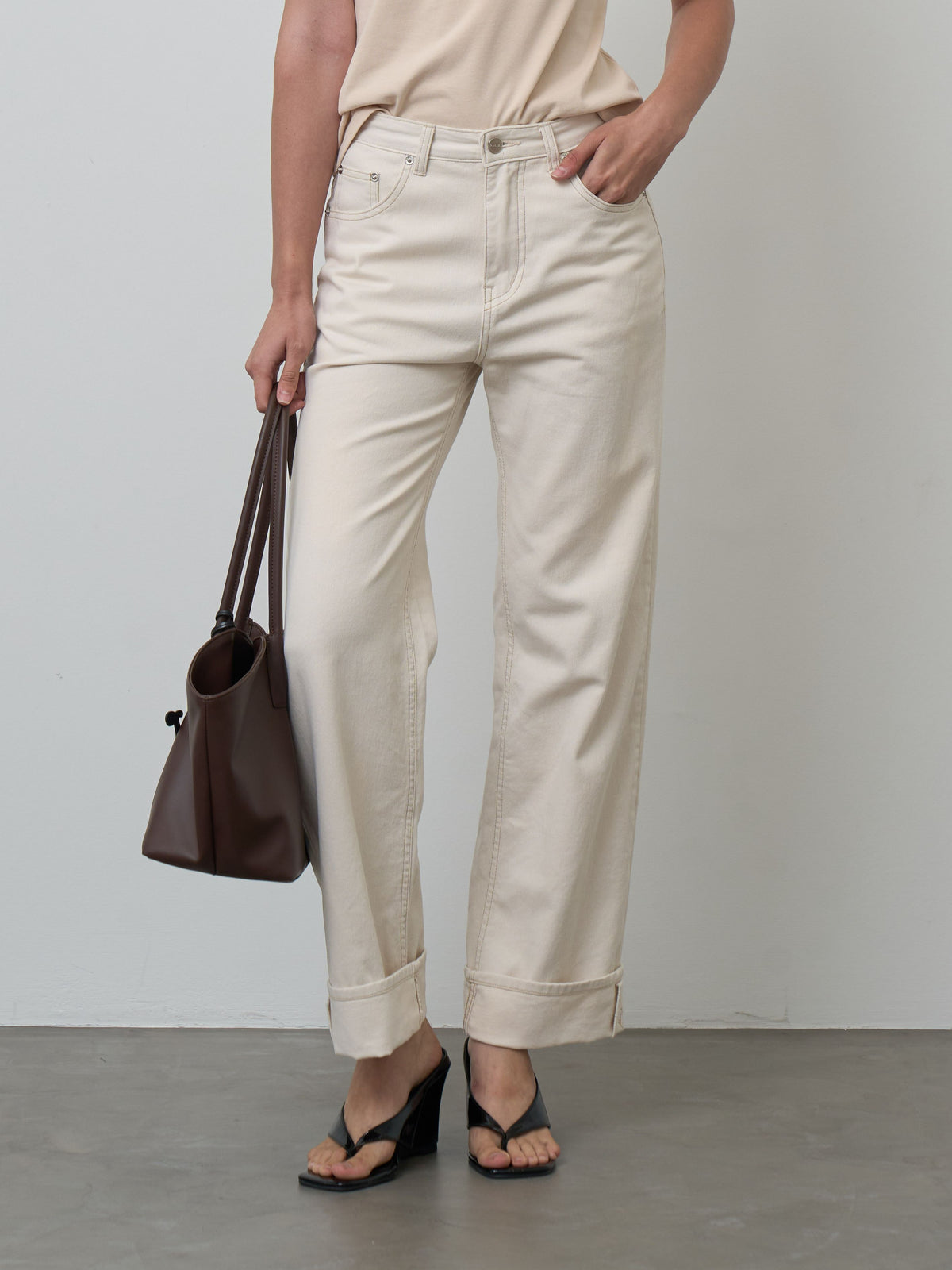 BOYFRIEND JEANS MN FW26 *Cream PRE-ORDER 2-3 WEEKS*