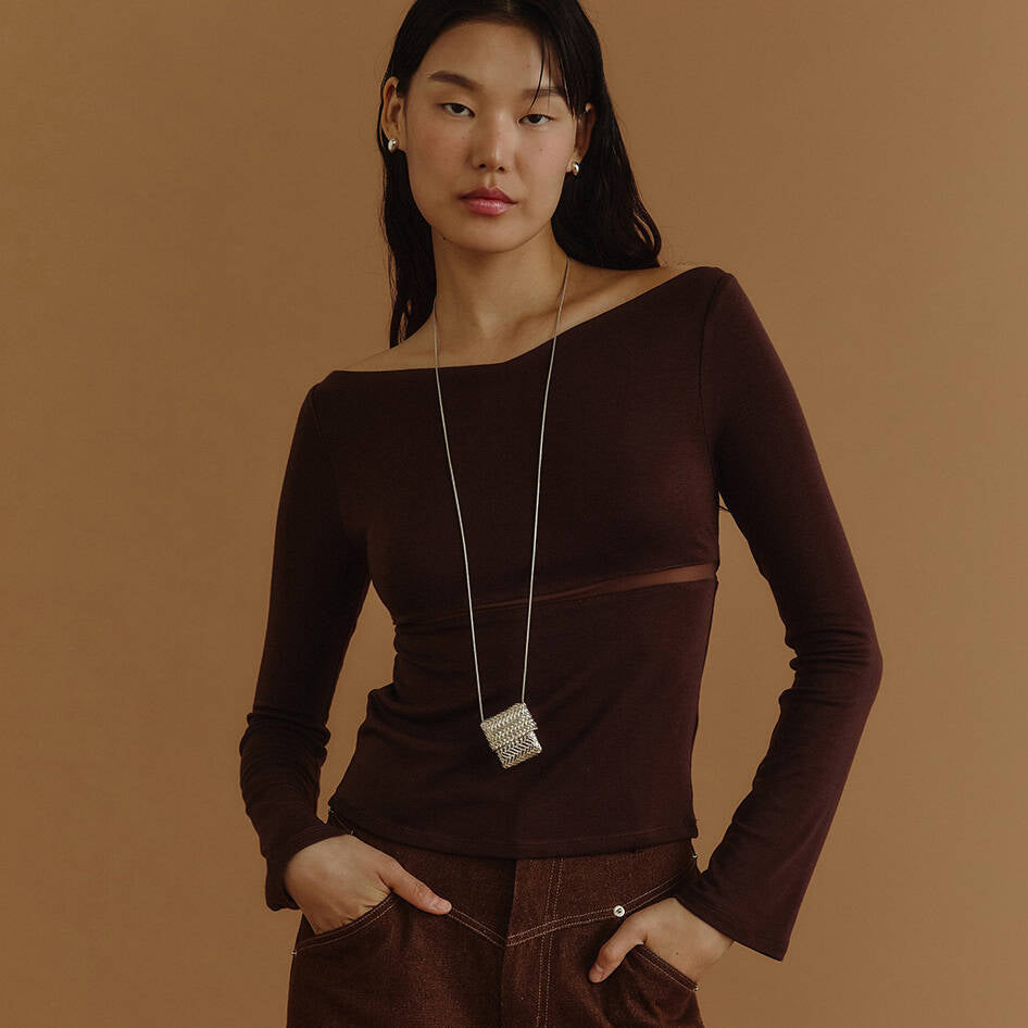 V-BOAT NECK Long Sleeves PF25