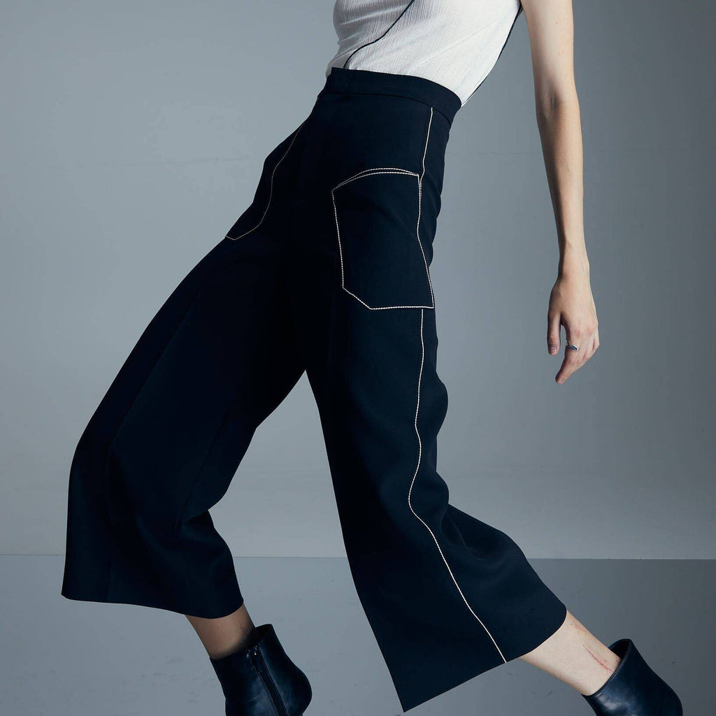 E-DITED Culottes Black
