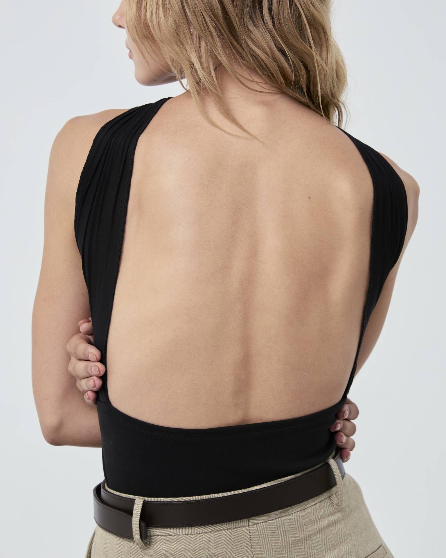 JERSEY TUBE FW25 Top with Mesh