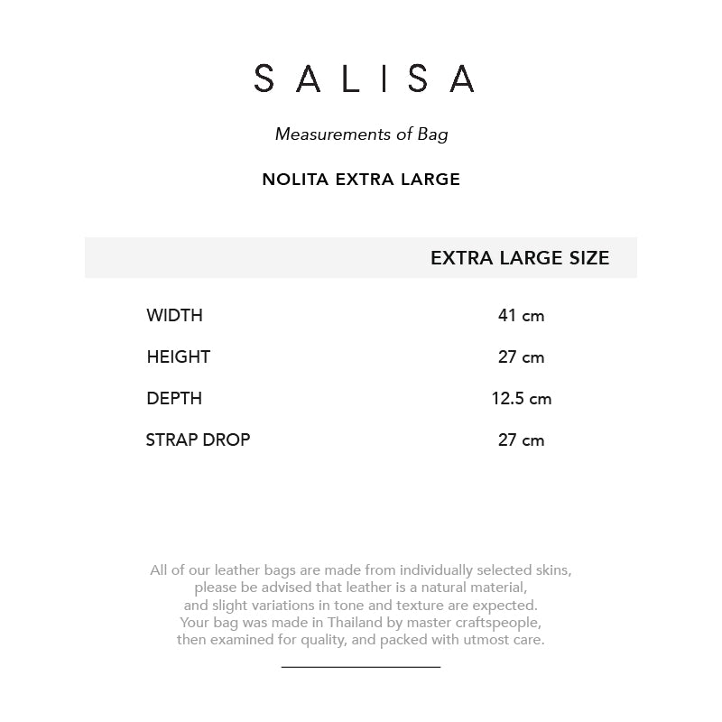 NOLITA BAG EXTRA LARGE Brown Calfskin