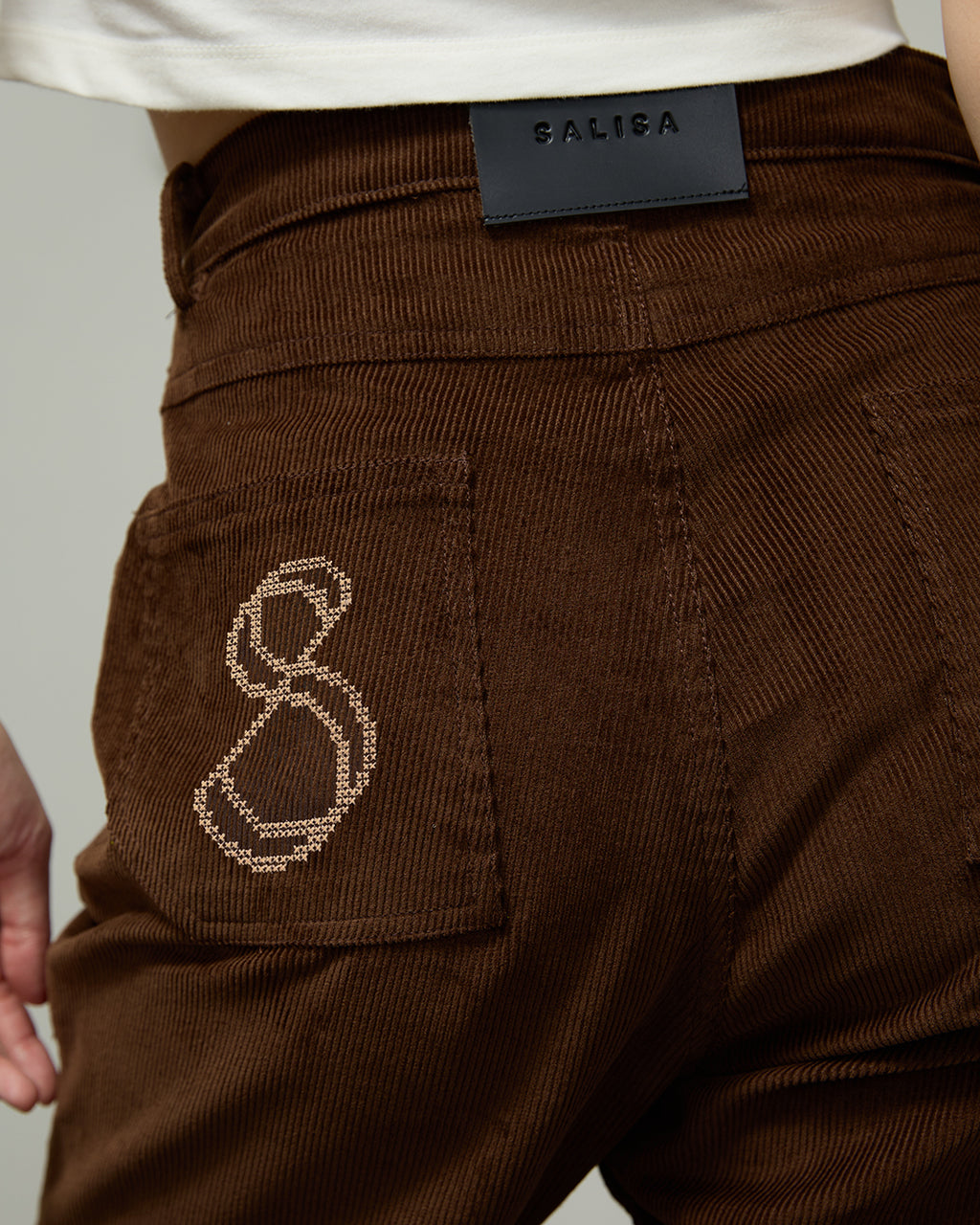 PANTS CORDUROY SS26 FLARE INSERT Brown