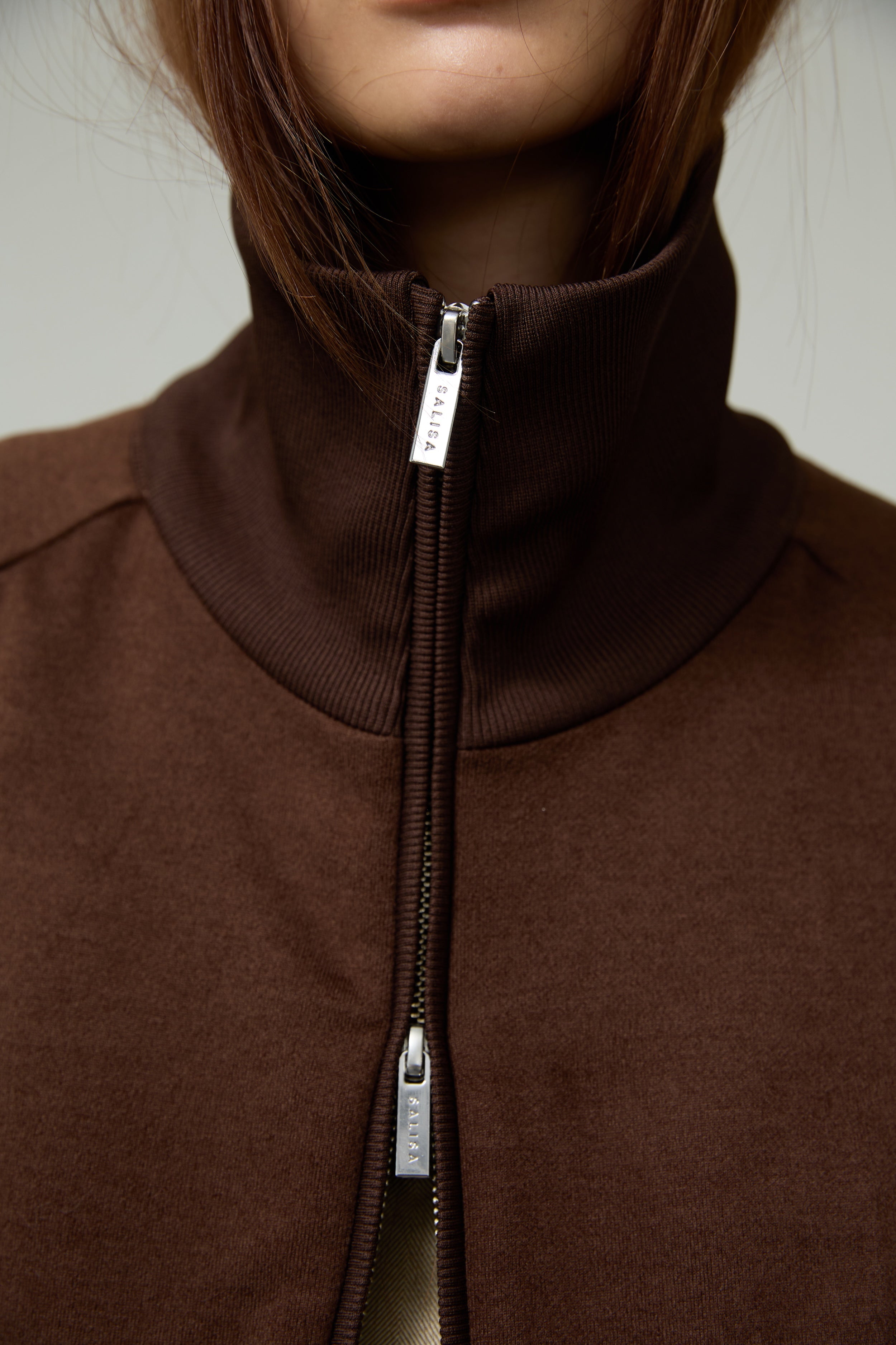 SWEATER SS26 JERSEY ZIP-UP 2-WAY