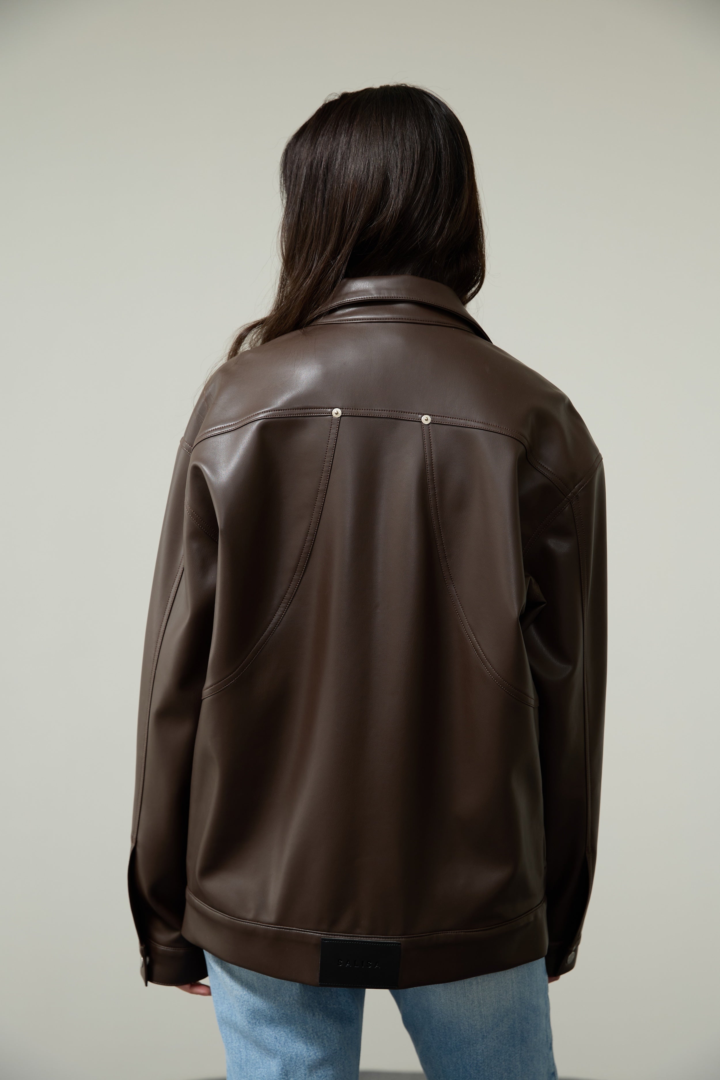 Oversized JACKET SS26 Vegan Leather