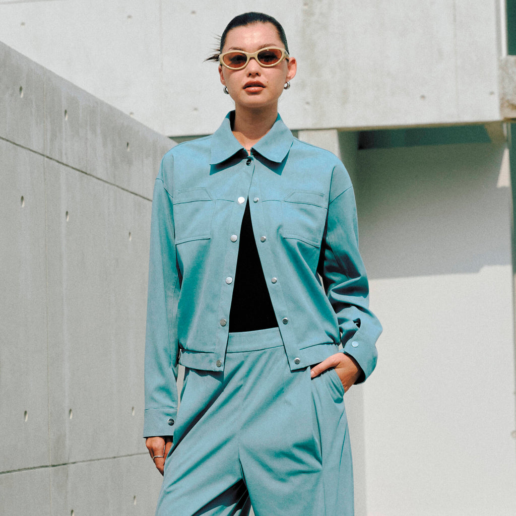 JACKET SS25 Vegan Suede Leather