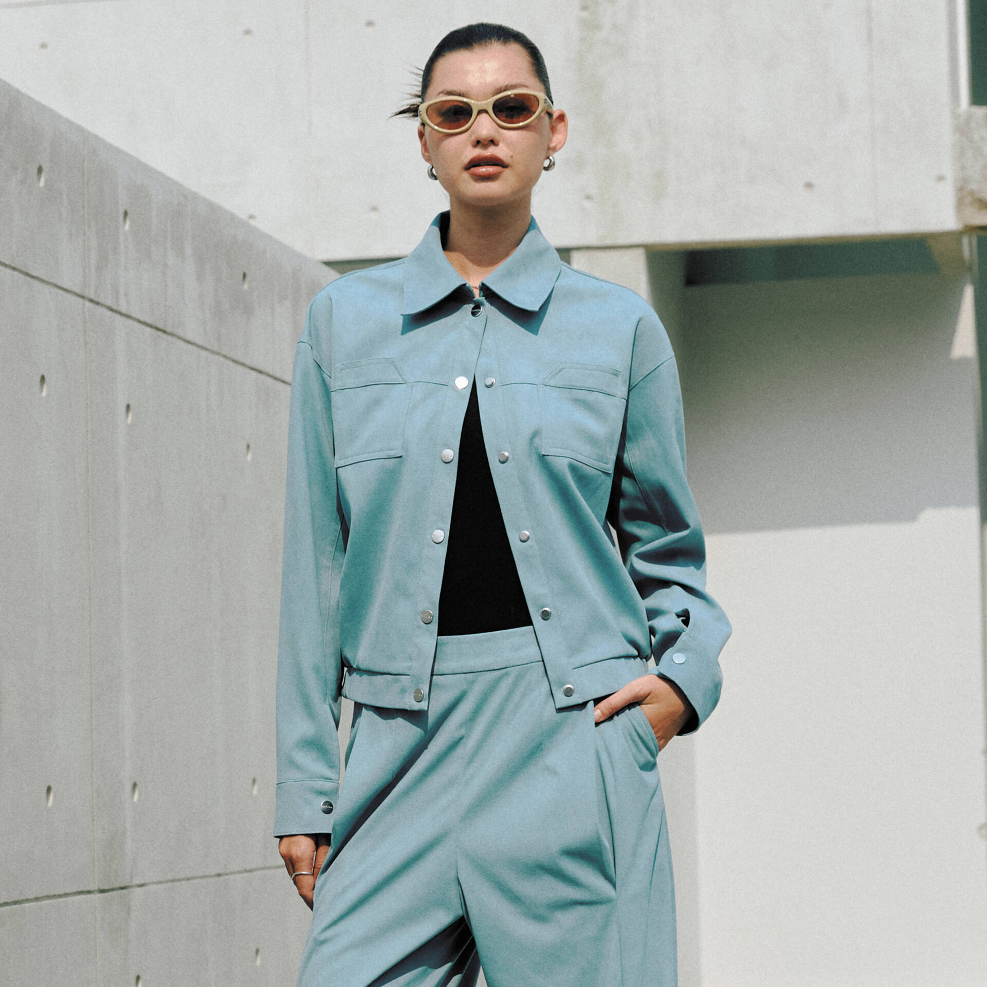 JACKET SS25 Vegan Suede Leather
