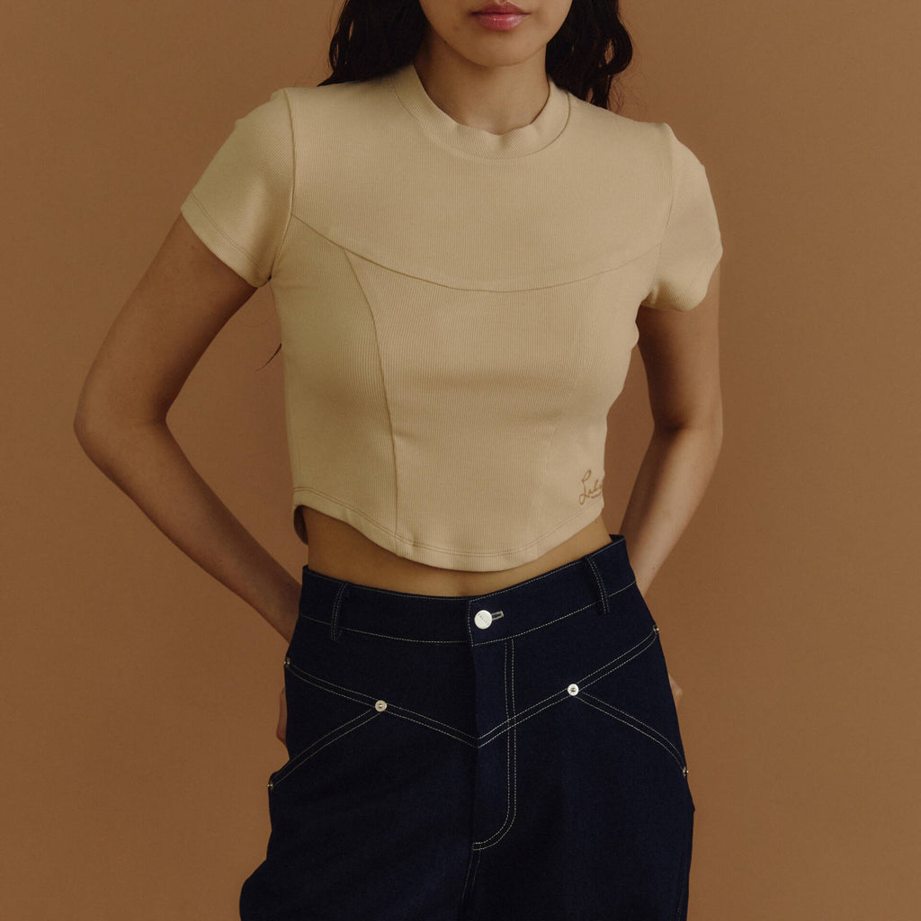 BABY TEE CORSET PF25 Cropped