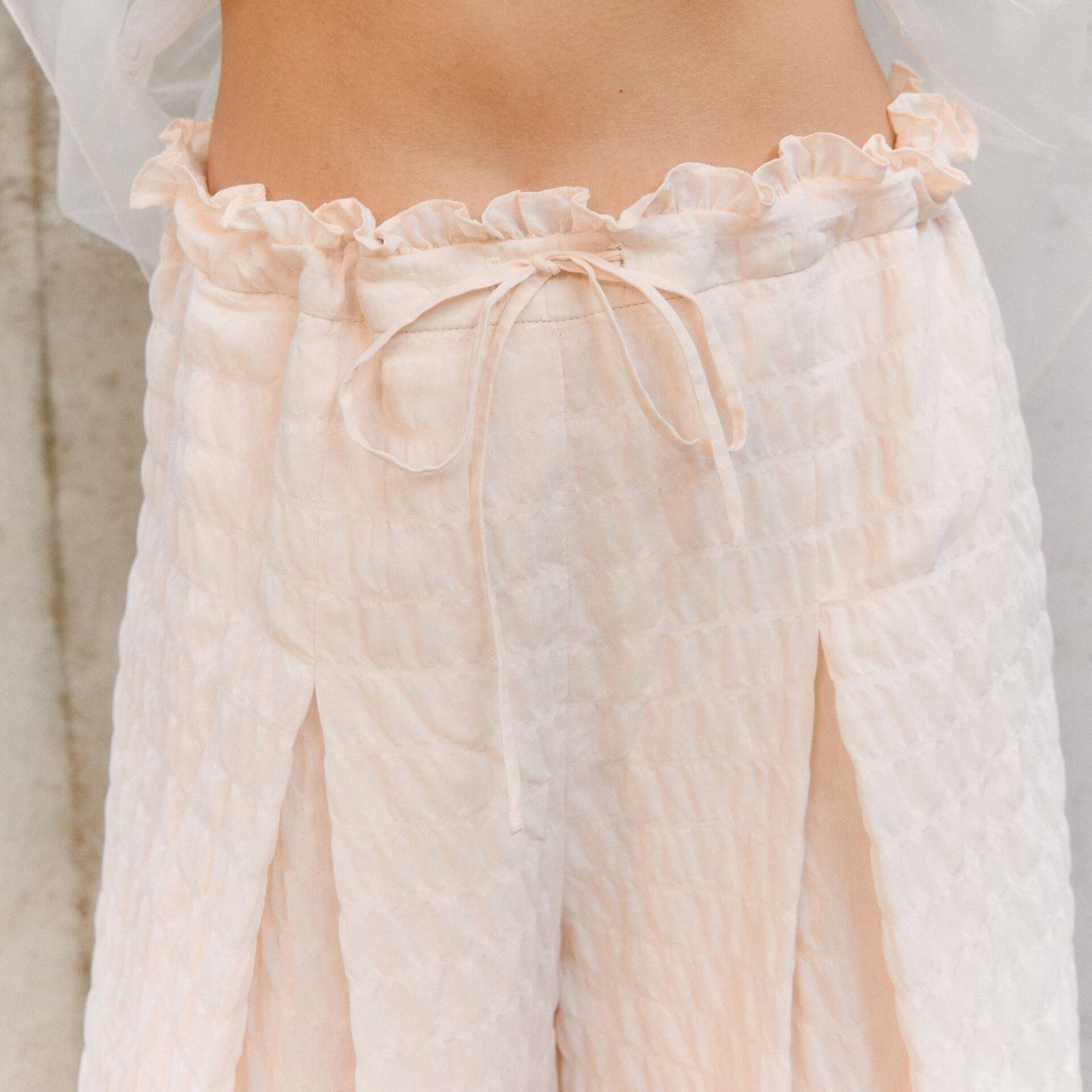 PANTS RUFFLE SS25