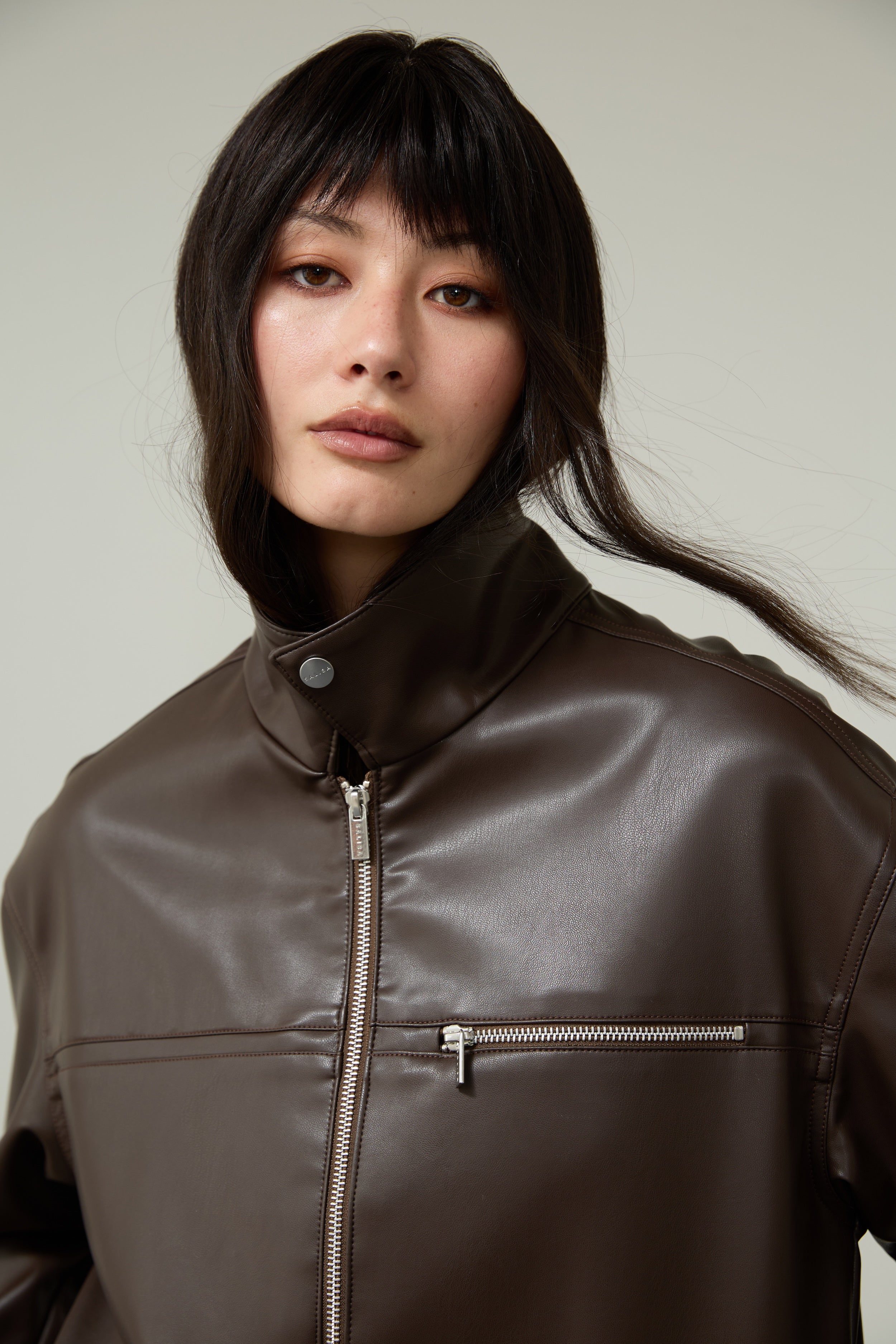 Oversized JACKET SS26 Vegan Leather