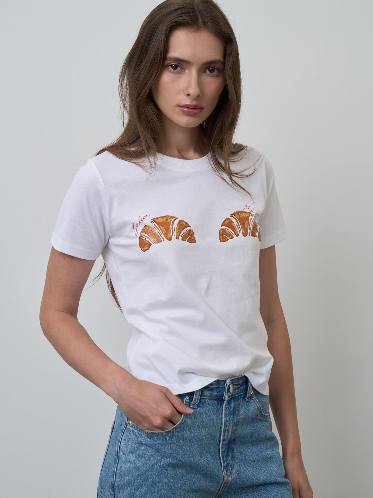 T-SHIRT CROISSANT MN FW26 Baby Fit