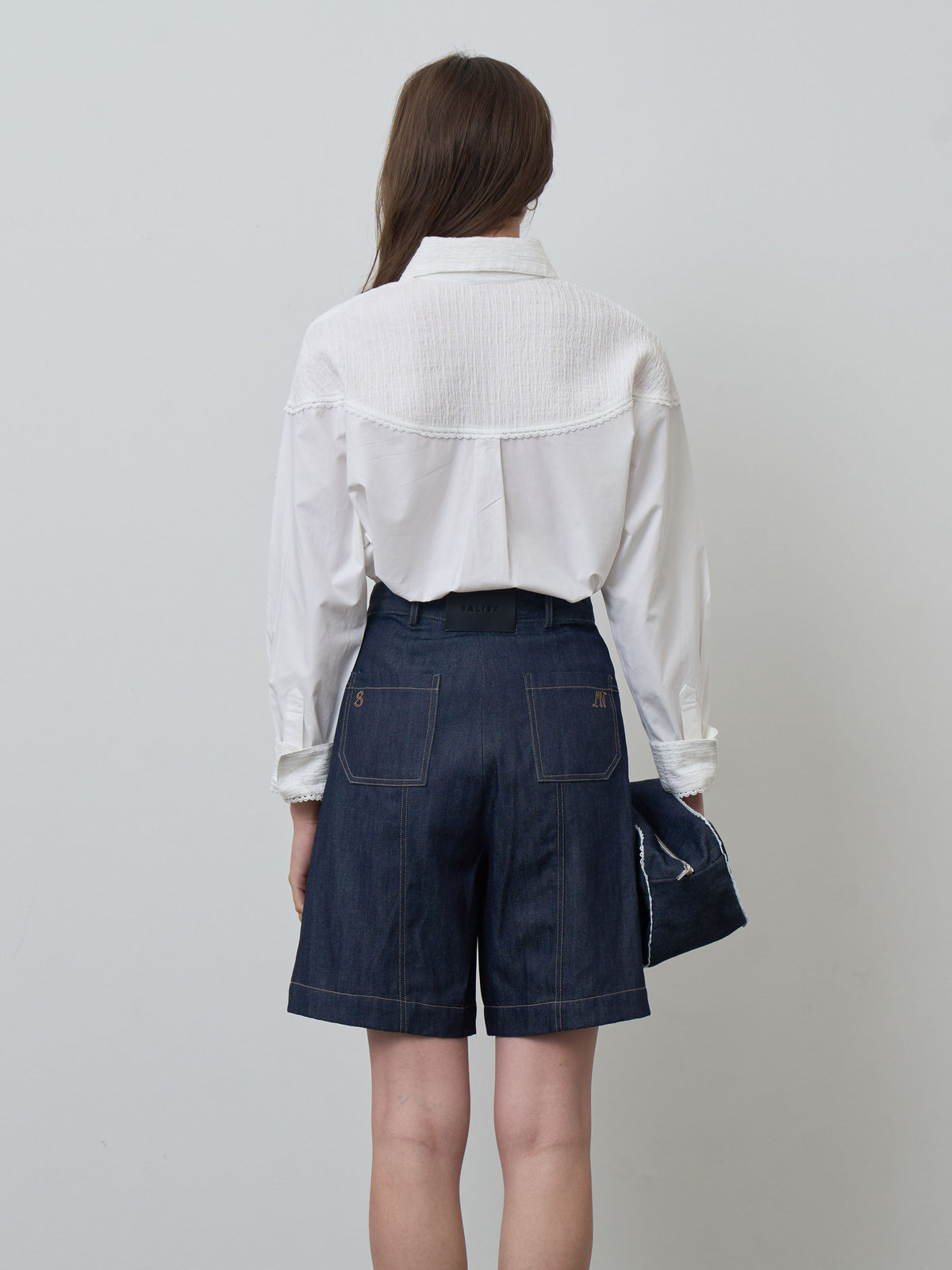 DENIM SHORTS MN FW26