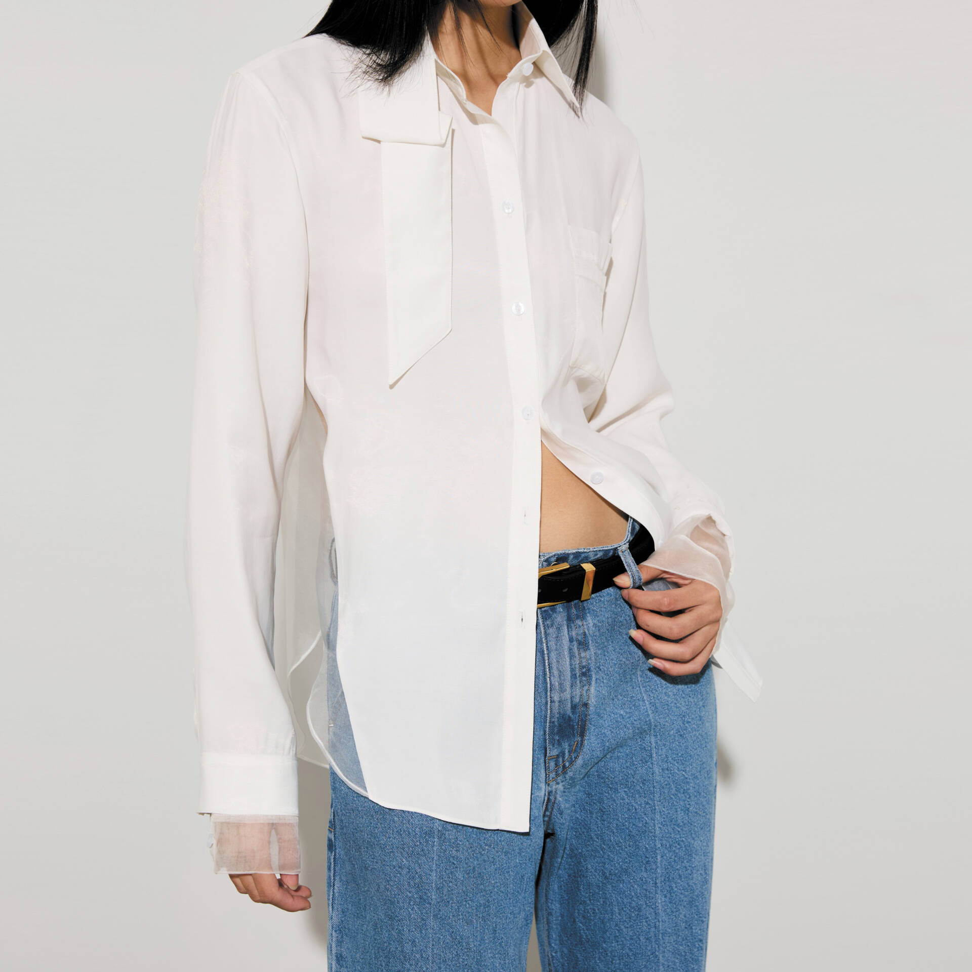 SHIRT FW24 Runway Silk or all Rayon Option