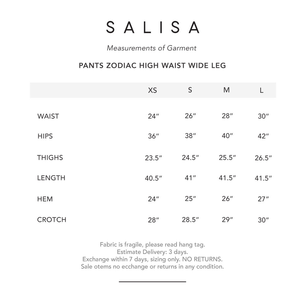 PANTS Zodiac High Waist Wide-Leg