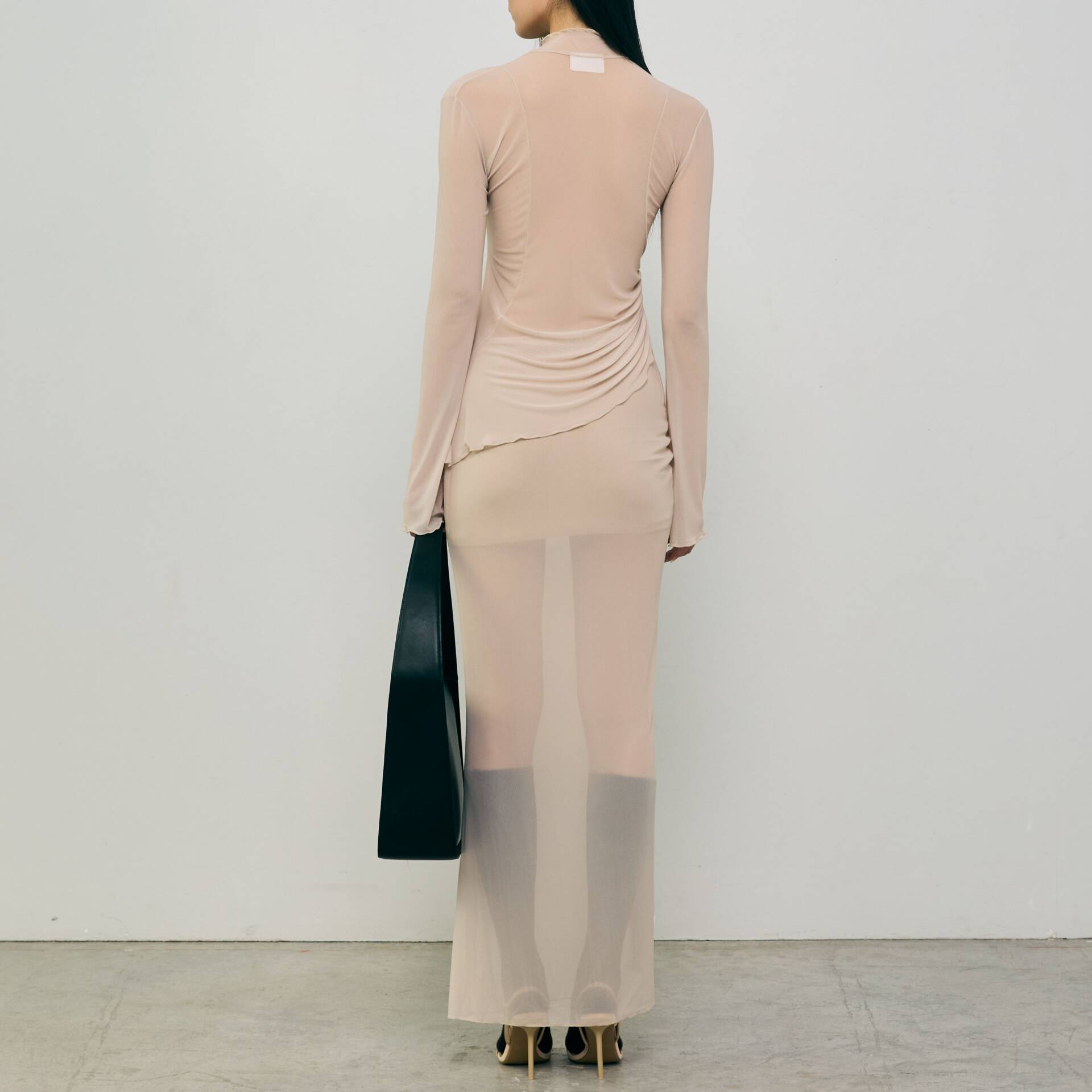 MESH FW24 Ruched Skirt Butter