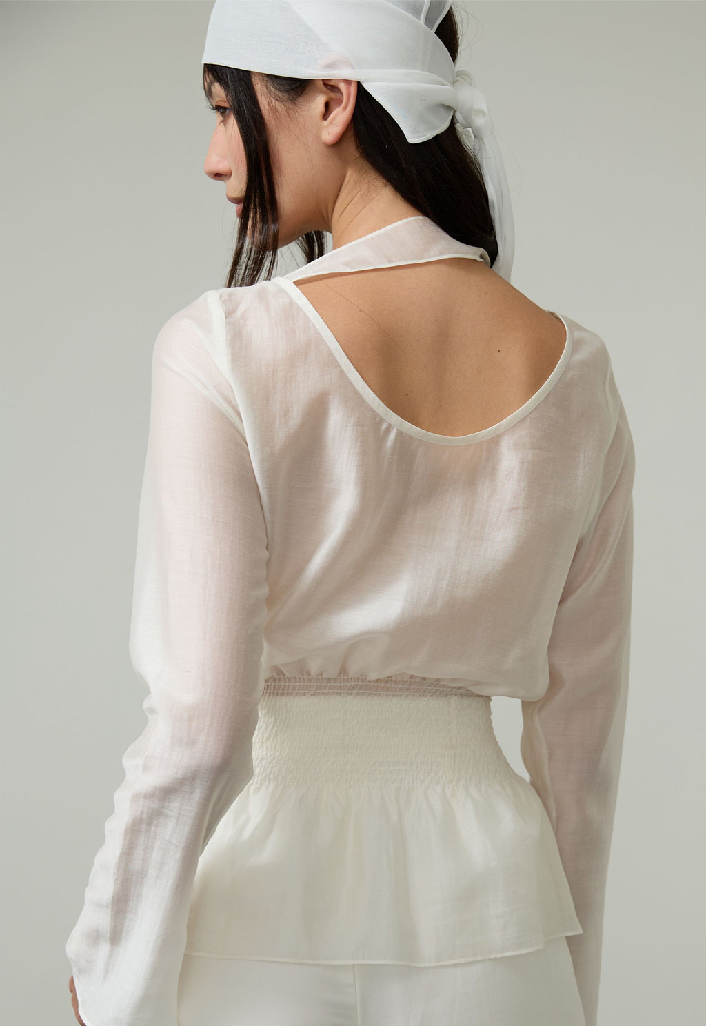 SHEER BLOUSE SS26