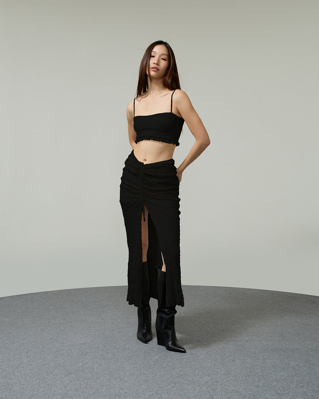 SKIRT SS26 Ruched