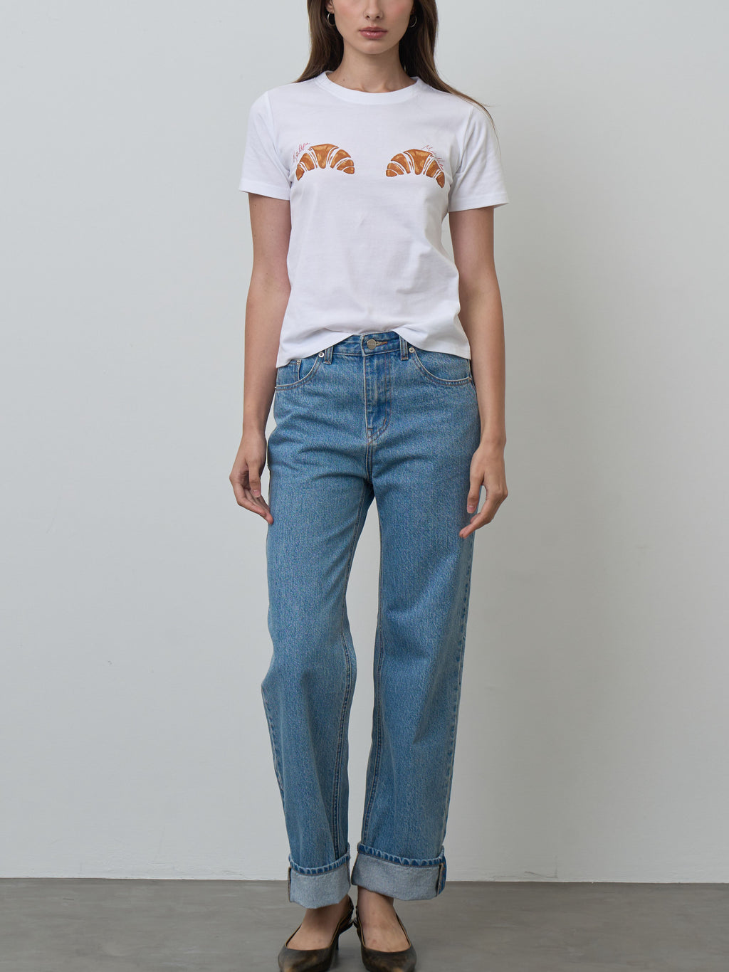 T-SHIRT CROISSANT MN FW26 Baby Fit