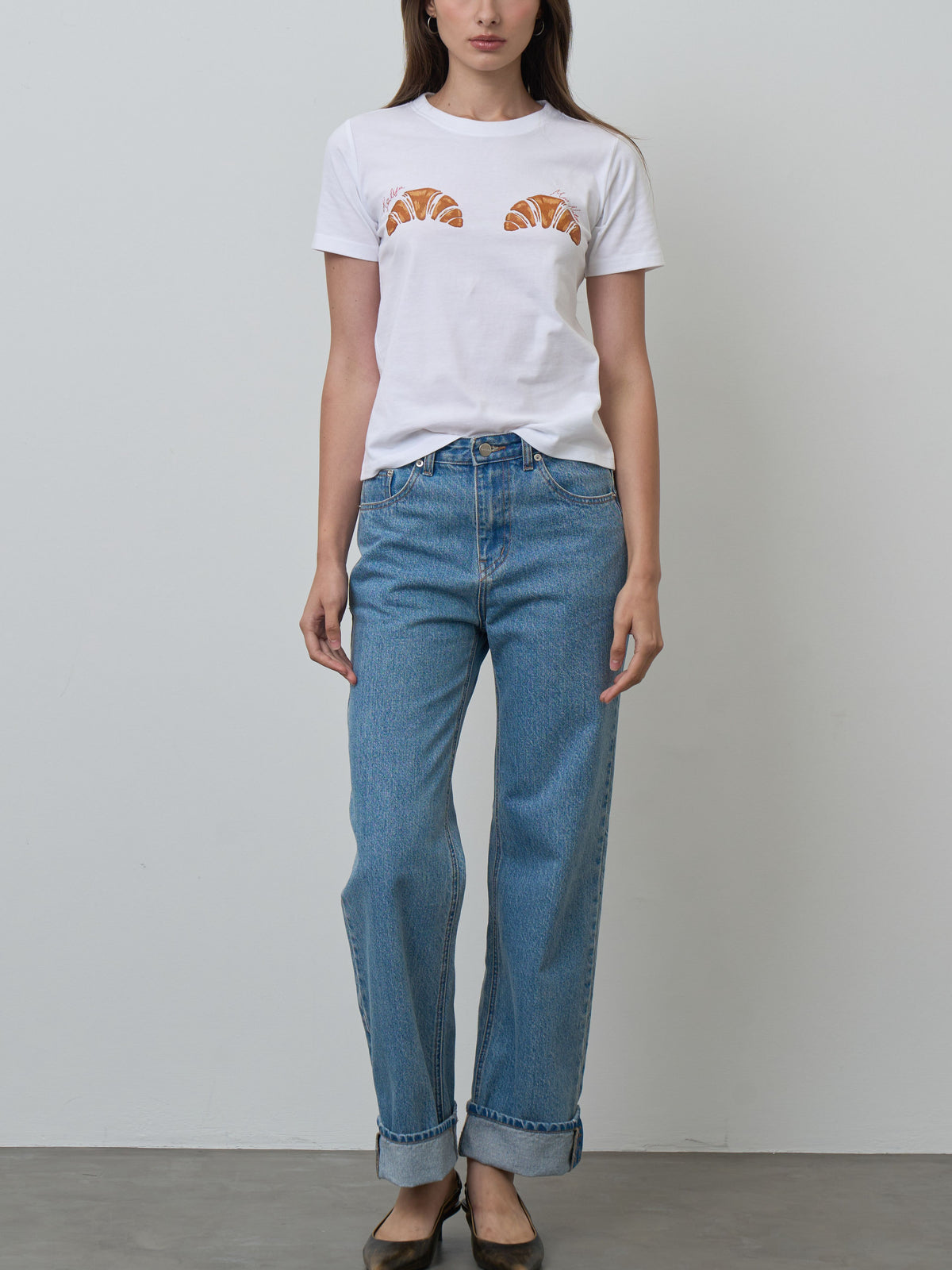 T-SHIRT CROISSANT MN FW26 Baby Fit