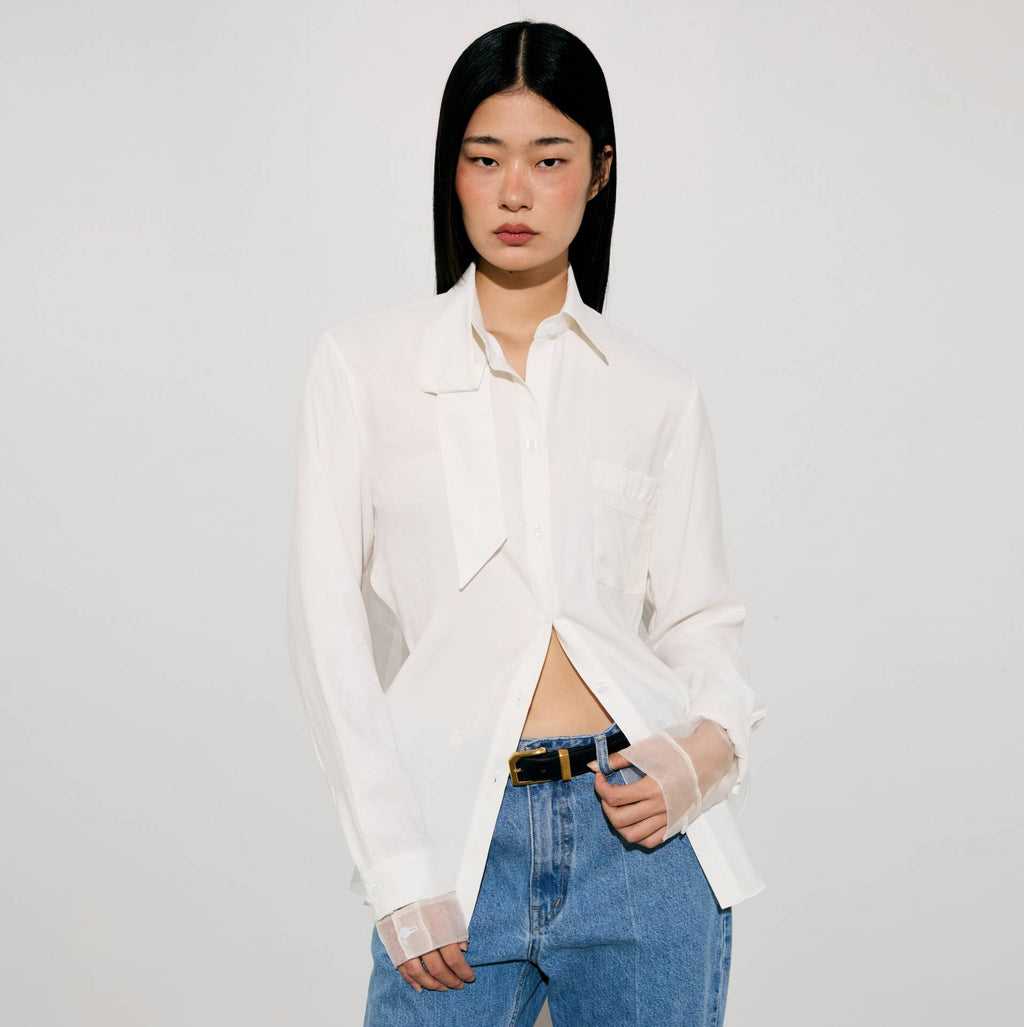 SHIRT FW24 Runway Silk or all Rayon Option