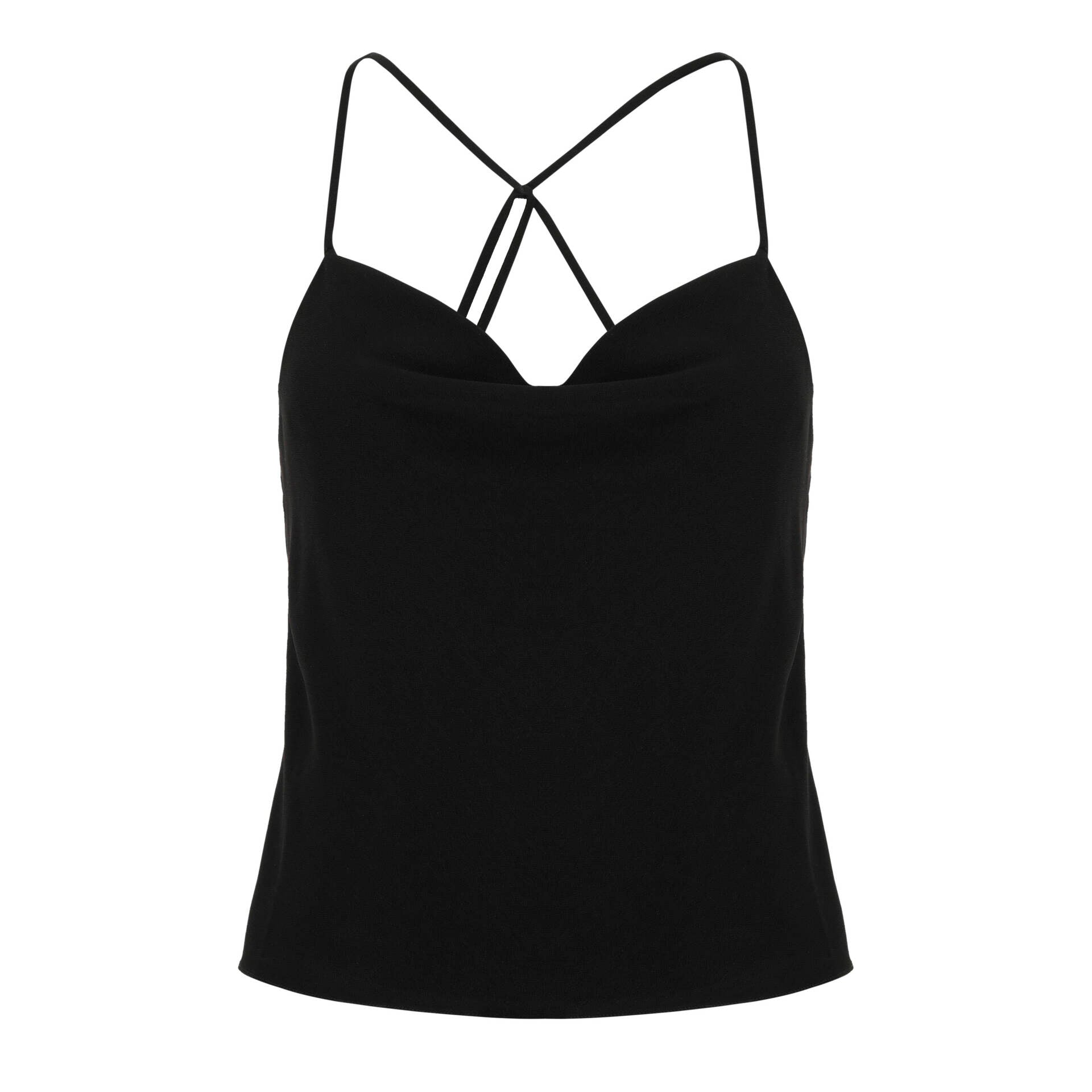 CAMISOLE PF24 Cowl Neck Open Back