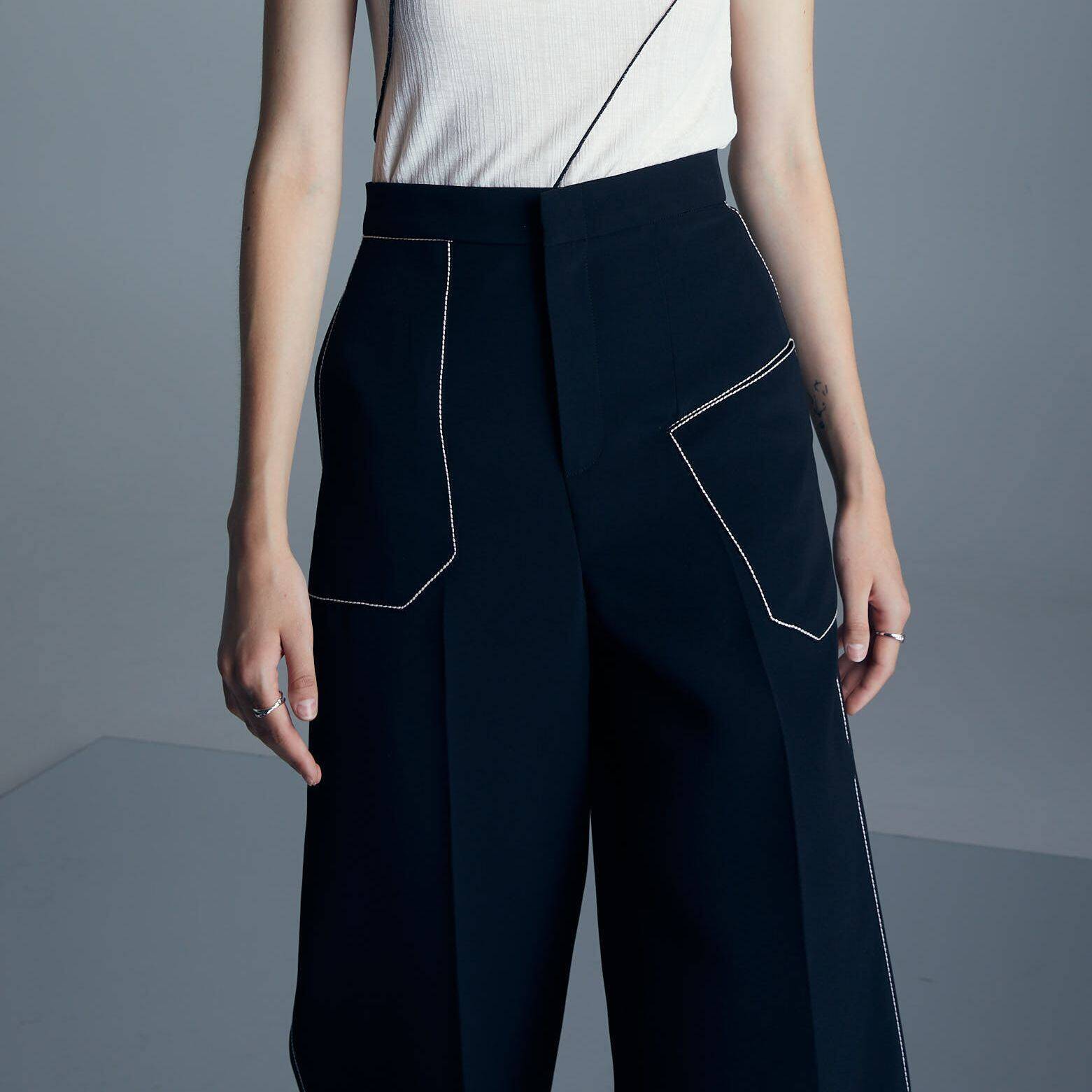 E-DITED Culottes Black