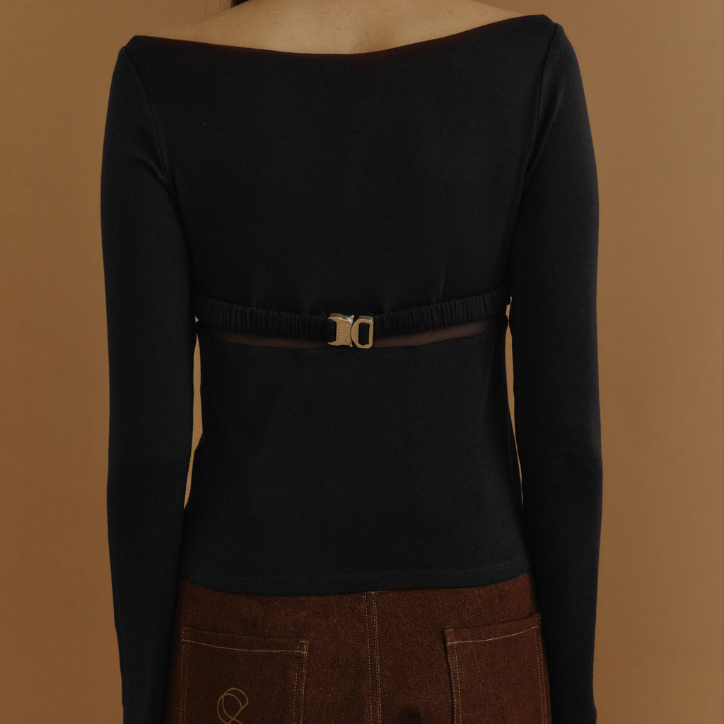 V-BOAT NECK Long Sleeves PF25