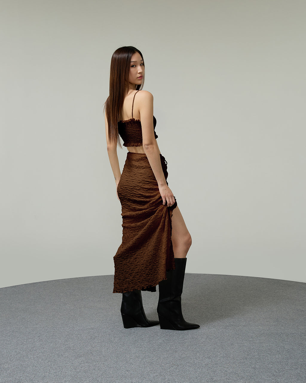 SKIRT SS26 Ruched