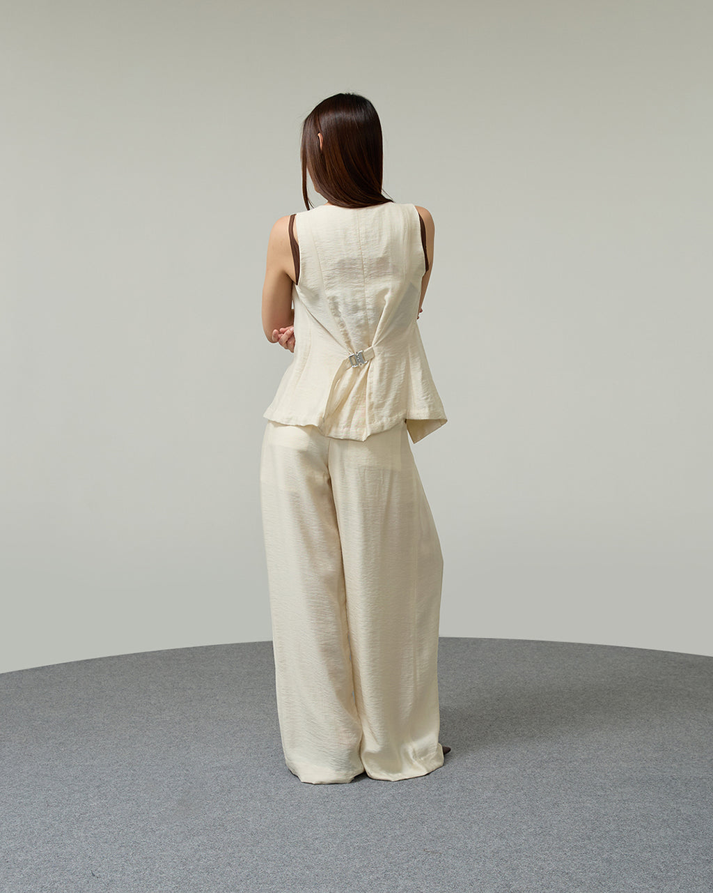 PANTS High-Rise Triple Pleat SS26