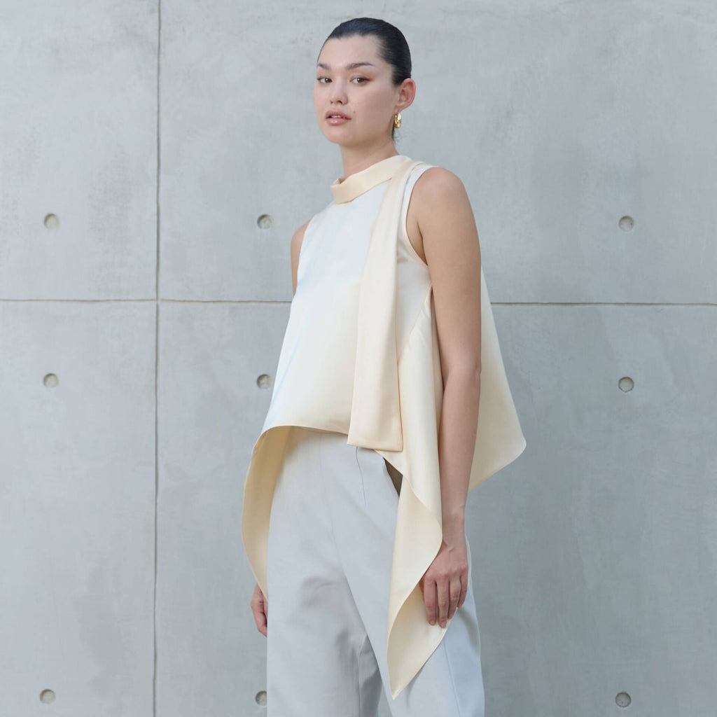 COLLAR BUTTERFLY TOP (Strap hang at back/around the neck)
