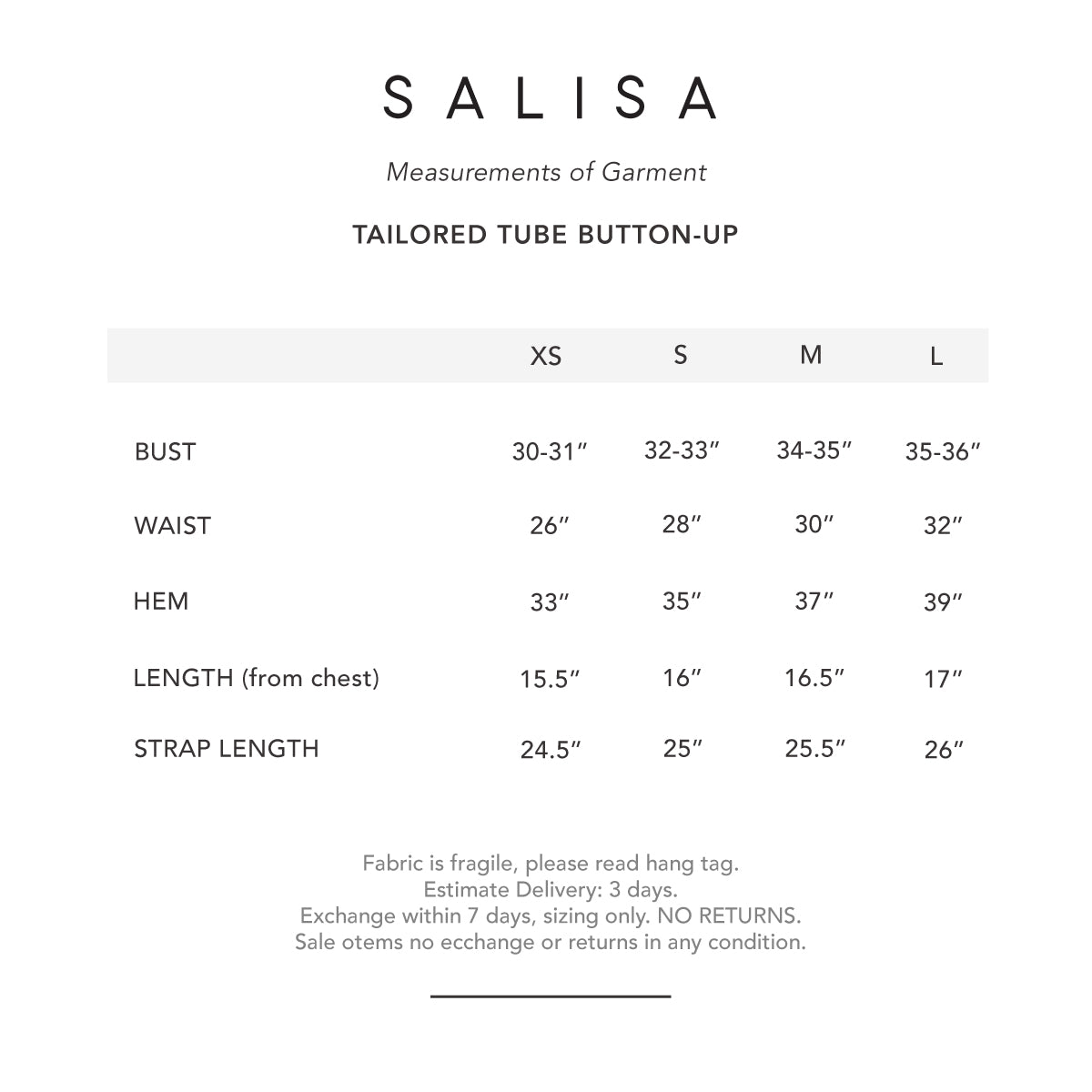 Tailored TUBE Button-Up Halter Strap Top