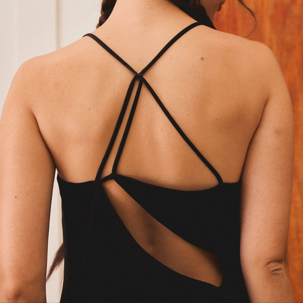 CAMISOLE PF24 Cowl Neck Open Back