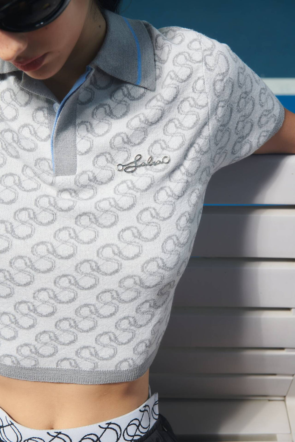 KNIT POLO SS24 Crop Light Wool (Imported Italian Yarn)